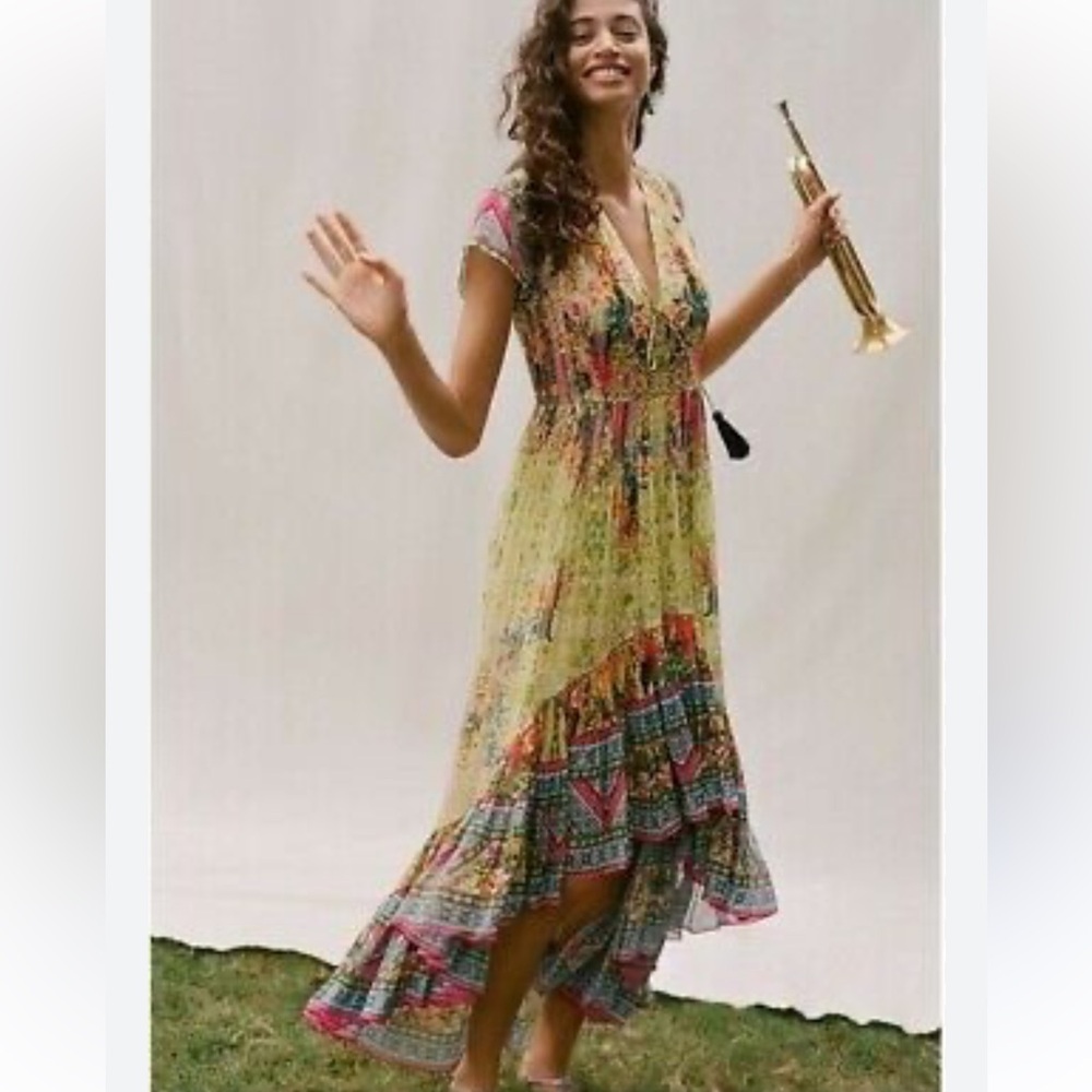 Anthropologie ARIANNA High Low Maxi Dress